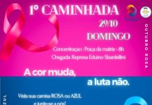 1ª Caminhada Outubro Rosa e Novembro Azul é neste domingo