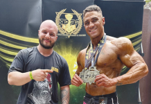 Atleta de Vargem disputou campeonato de fisiculturismo