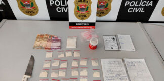 Polícia prende rapaz por tráfico