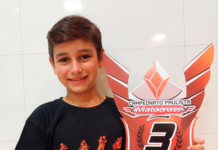 Pedro ficou em 3º em etapa do Paulista de Velocross