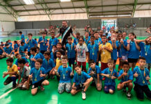 Festival Tiradentes de Mini-Handebol reuniu 90 crianças