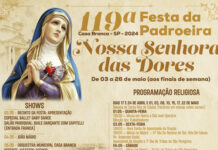 Festa da Padroeira de Casa Branca é durante o mês de maio