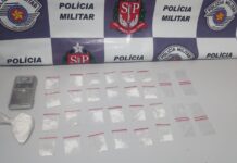 Escondia drogas em cima de guarda-roupa e foi preso