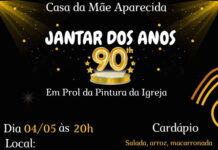 Hoje tem Jantar dos Anos 90