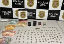 Polícia Civil prende trio por tráfico no Jd. Dolores