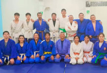 Monitor da Jita Kyoei participou de treino no Peru