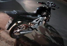 Moto furtada em Grama foi encontrada