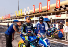 Vitor Hugo correu em etapa do Brasileiro de Motovelocidade