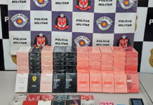 Duas pessoas foram presas com mais de 100 perfumes falsos