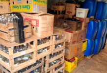 Presos na fábrica de bebida clandestina já foram soltos