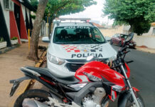 Homem é detido por receptação de motocicleta furtada