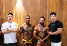 Atletas foram destaque na Copa Fitness de Fisiculturismo