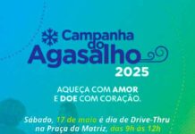 Campanha do Agasalho 2025: Drive-Thru acontece neste sábado em Casa Branca