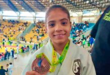 Estudante da Escola Giraldi conquista bronze no JEESP de Judô