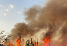 Defesa Civil se mobilizou para combate de incêndio em Canavial