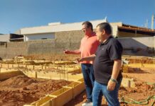 Prefeito Zé da Doca recebe visita do deputado Luiz Fernando