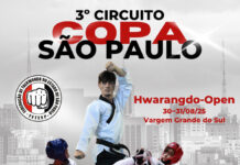 Domingo tem Hwarangdo Open e 3º Circuito da Copa São Paulo