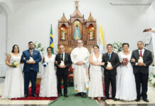 Casamento comunitário é celebrado na N. Sra. Aparecida
