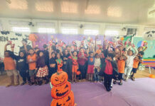 Criançada se divertiu no Halloween do Tio Carlão