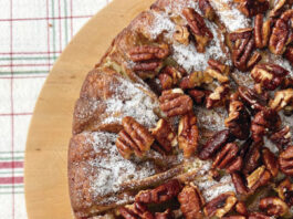 Torta Fofa de Maçã e Pecan