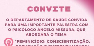 Feminicídio será tema de palestra em Grama