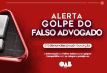 Alerta: Golpe do Falso Advogado tem sido aplicado na cidade
