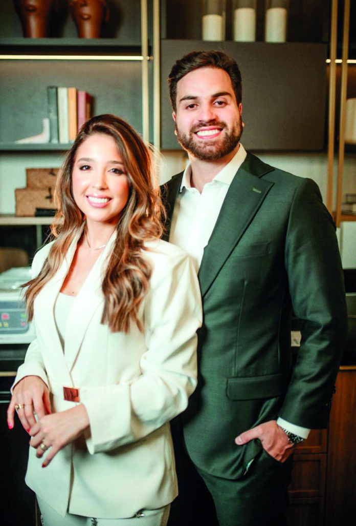 Micaele Loiola e Felipe Blanco