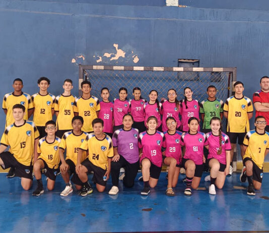 Handebol de Vargem enfrentou as fortes equipes de São José