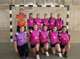 Meninas do handebol enfrentaram Americana