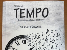Escritora sanjoanense Silvia Ferrante lançou livro Tempo