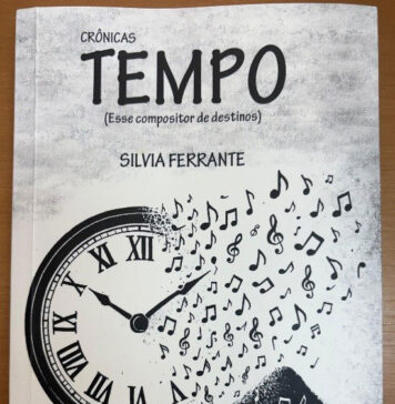 Escritora sanjoanense Silvia Ferrante lançou livro Tempo