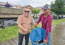 Lagos de São Sebastião da Grama recebem 500 kg de tilápias