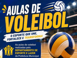 Aulas de vôlei em Itobi