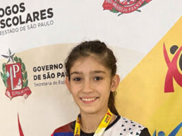 Hwarangdo representa Vargem no JEESP e conquista medalha estadual