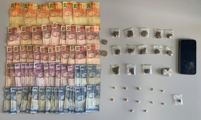 Drogas foram apreendidas em ação desta terça- feira, dia 9