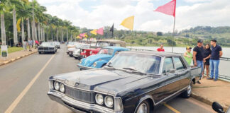 Encontro de Carros Antigos terá telão para o jogo do Brasil