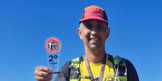 Atleta de Vargem fica em 2º na Ultramaratona do Vulcão