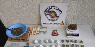 PM aprende mais de 350g de maconha no Paulista