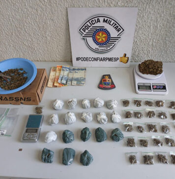 PM aprende mais de 350g de maconha no Paulista