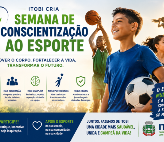 Itobi cria Semana de Conscientização ao Esporte