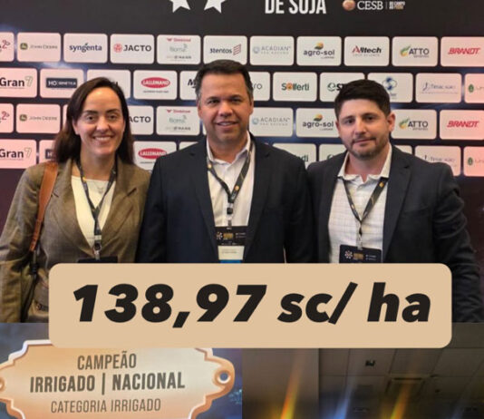 Fazenda do Grupo Santa Vitória ganha prêmio nacional de produtividade