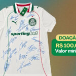 Ação em prol do Hospital sorteia camisa do Palmeiras