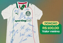 Ação em prol do Hospital sorteia camisa do Palmeiras
