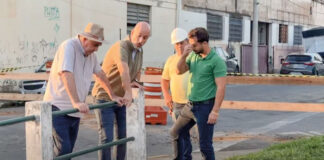 Ponte da Rua do Rosário segue interditada