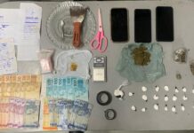 Casal é preso por tráfico após fuga de moto na Vila Santa Terezinha