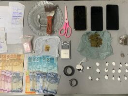 Casal é preso por tráfico após fuga de moto na Vila Santa Terezinha