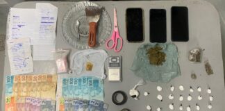 Casal é preso por tráfico após fuga de moto na Vila Santa Terezinha