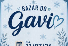 Bazar do GAVI acontece no sábado, dia 11 em Vargem