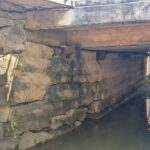 Ponte apresenta problemas e Rua do Rosário está interditada