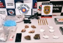 Em duro golpe contra o tráfico, operação apreende pistola, 2kg de cocaína e prende quatro